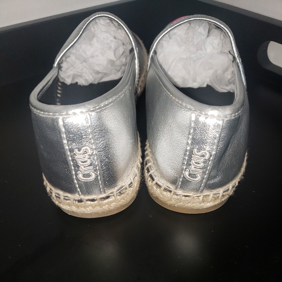 Silver CIRCUS BY SAM EDELMHeartbreaker espadrilles - Picture 3 of 8